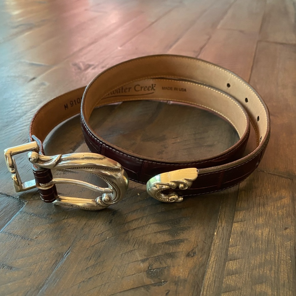 Coldwater Creek Womens Medium Belt Made in the USA
